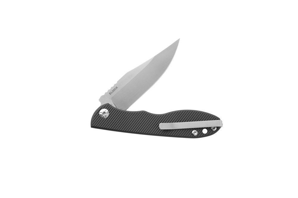 TOPS Knives MSF Folder Black G10 Satin Elmax - Knives.mx