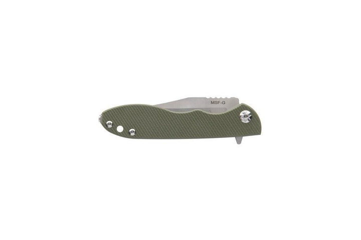 TOPS Knives MSF Folder Green G10 Satin Elmax - Knives.mx