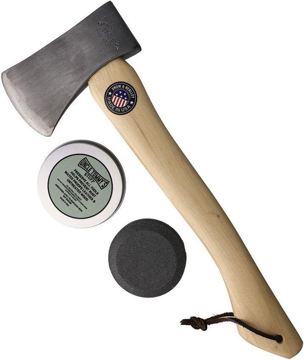 Uncle Tommy's Stuff Outdoorsman's Belt Axe Kit - Knives.mx