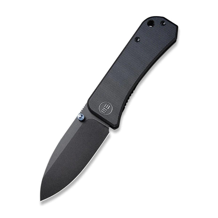 We Knife Banter Linerlock Blackout G10 Stonewash CPM S35VN - Knives.mx
