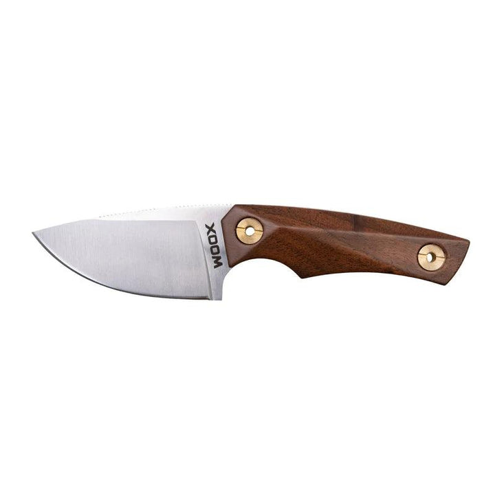 WOOX Bad Boy Fixed Blade Walnut Satin Drop Point D2 - Knives.mx