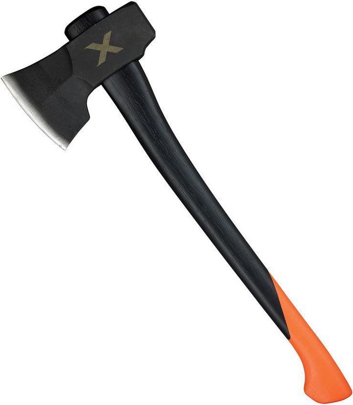 WOOX Forte Heavy Duty Axe 22" Black & Orange American Hickory 1060HC - Knives.mx