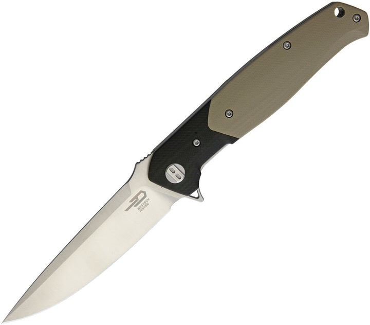 Swordfish G10 Linerlock Beige_0