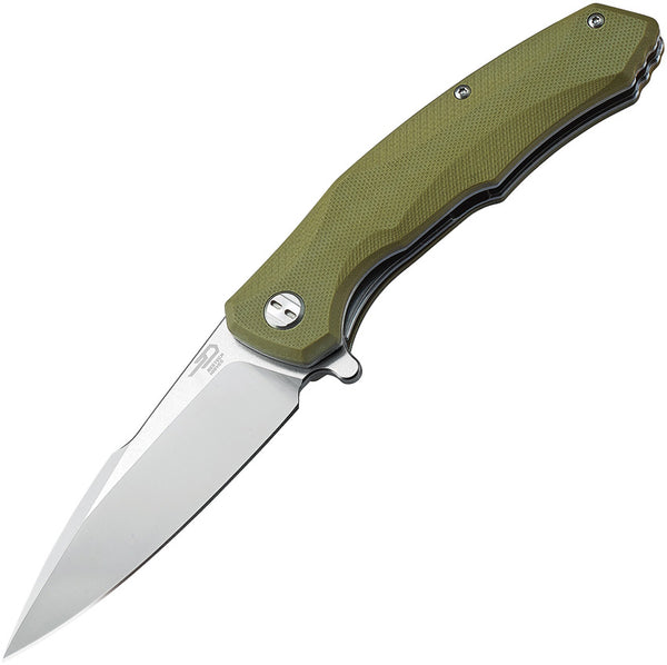 Warwolf G10 Linerlock Green_1