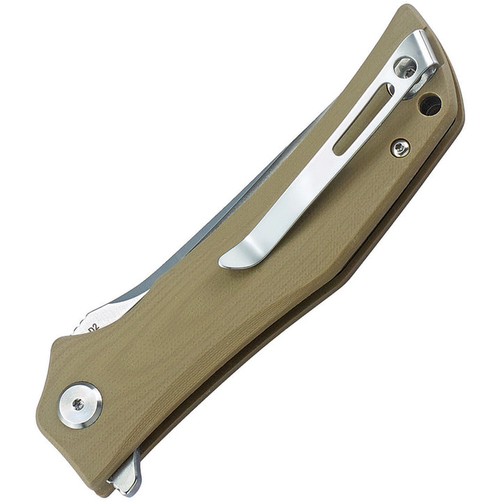Scimitar G10 Linerlock Beige_0