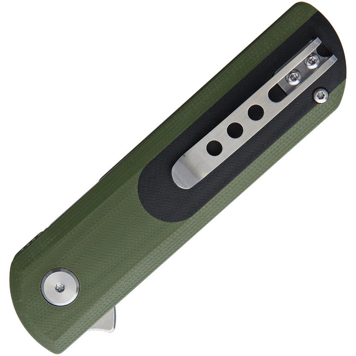 Pebble Linerlock Green Black_0