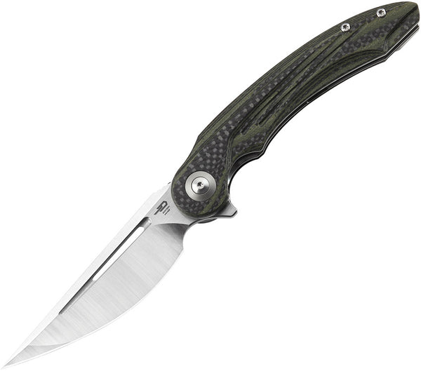 Irida Linerlock CF/G10 Green_1