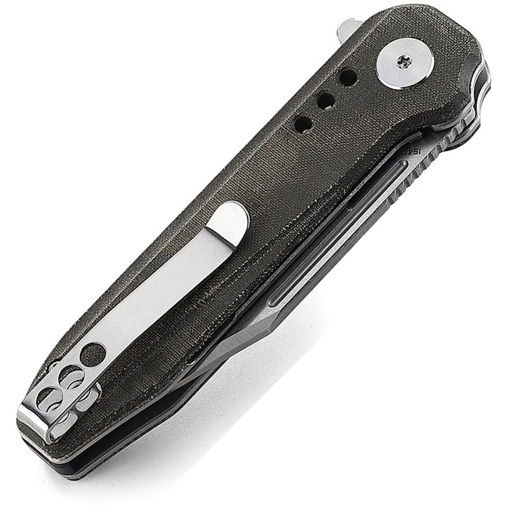 Syntax Linerlock Green Micarta_0