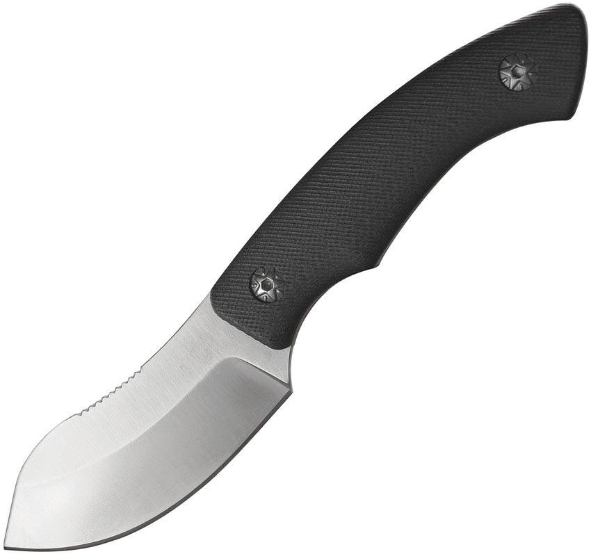 ABKT TAC Grunt Fixed Blade Black G10 Satin 8Cr13MoV - Knives.mx