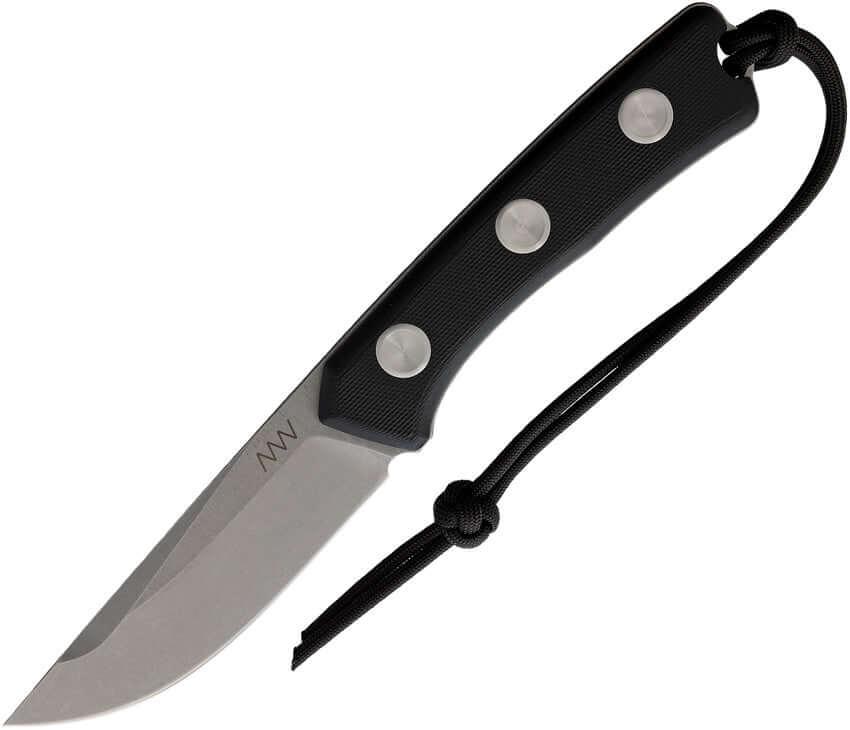 Acta Non Verba Knives P200 Fixed Blade Black G10 Stonewashed Bohler N690 - Knives.mx