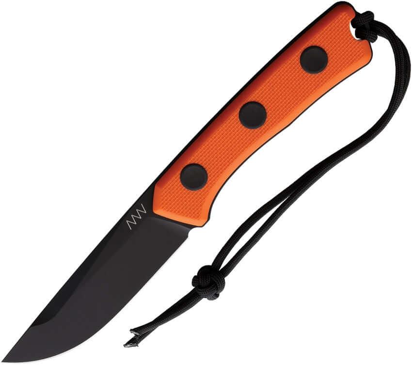 Acta Non Verba Knives P200 Fixed Blade Orange G10 DLC Bohler N690 - Knives.mx