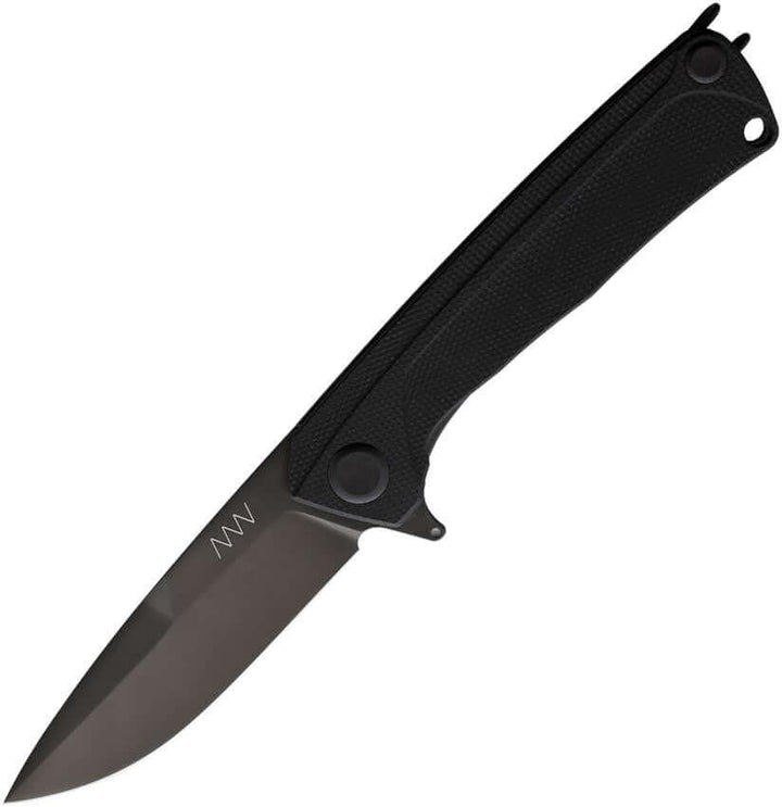 Acta Non Verba Knives Z100 Linerlock Black G10 DLC Sleipner - Knives.mx