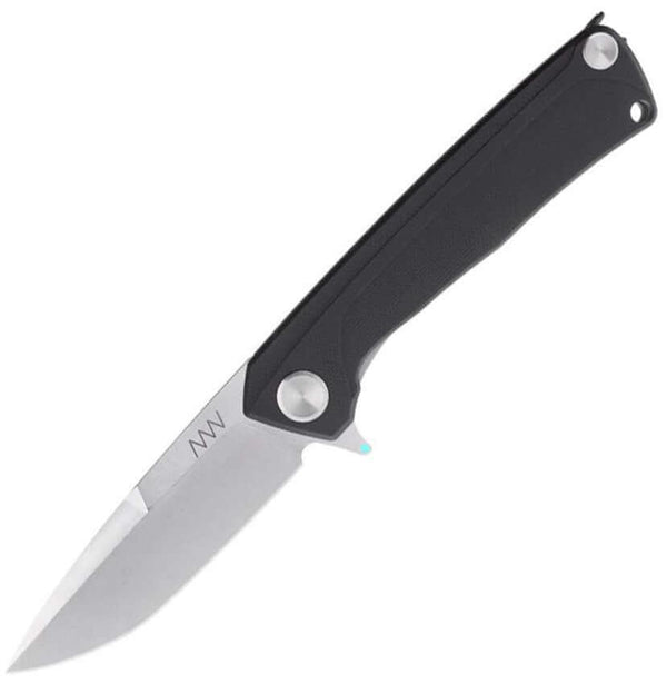 Acta Non Verba Knives Z100 Linerlock Black GRN Stonewash Sleipner - Knives.mx