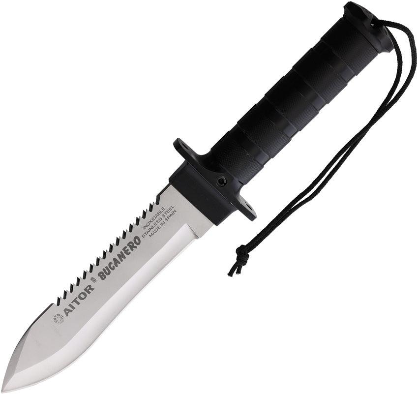 Aitor Bucanero Fixed Blade Black - Knives.mx