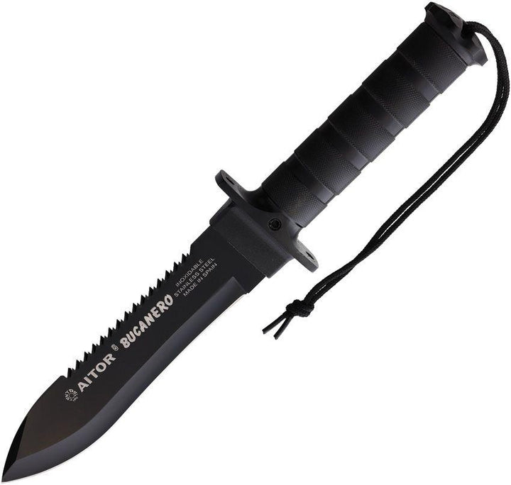 Aitor Bucanero Fixed Blade Blk/Blk - Knives.mx