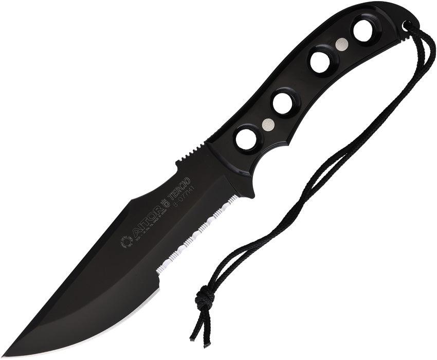 Aitor Tercio Fixed Blade Black - Knives.mx
