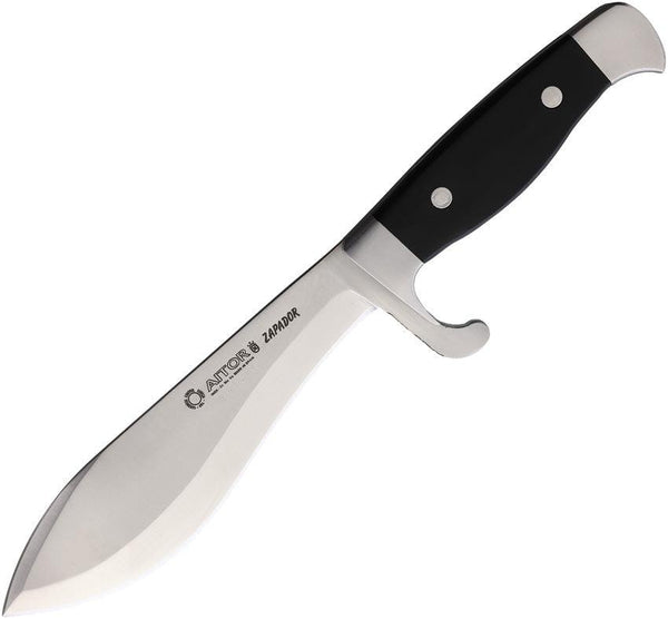 Aitor Zapador Fixed Blade Black Wood Satin Stainless - Knives.mx