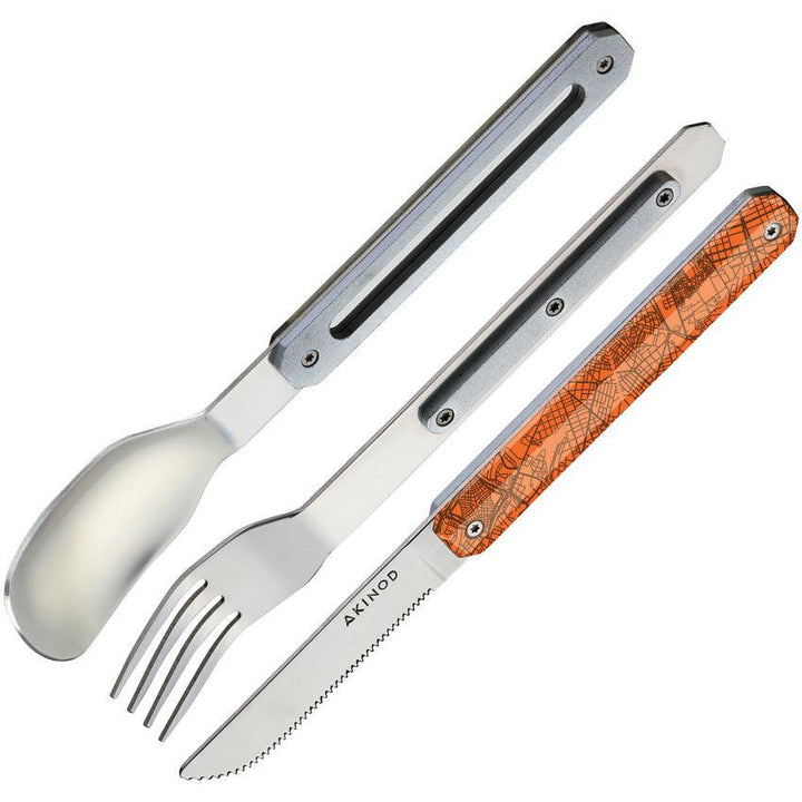 Akinod 12H34 Magnetic Cutlery Set - Knives.mx