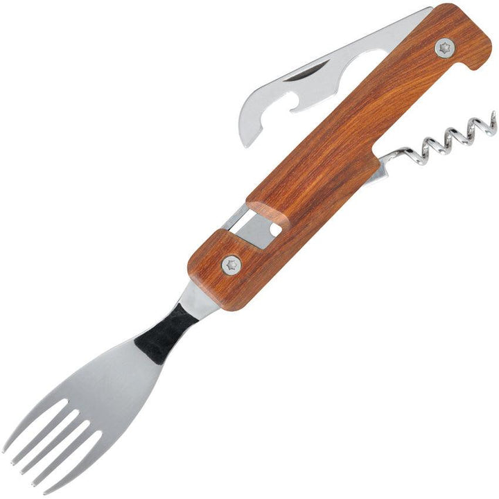 Akinod 13H25 Folding Cutlery Set Coral Wood - Knives.mx