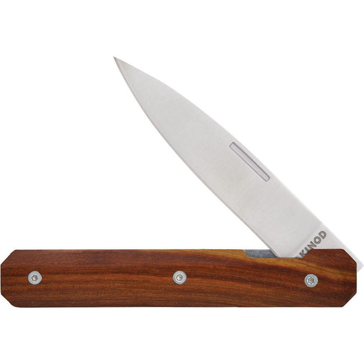 Akinod 18H07 Paring Linerlock Coral Wood Satin 3Cr13 - Knives.mx