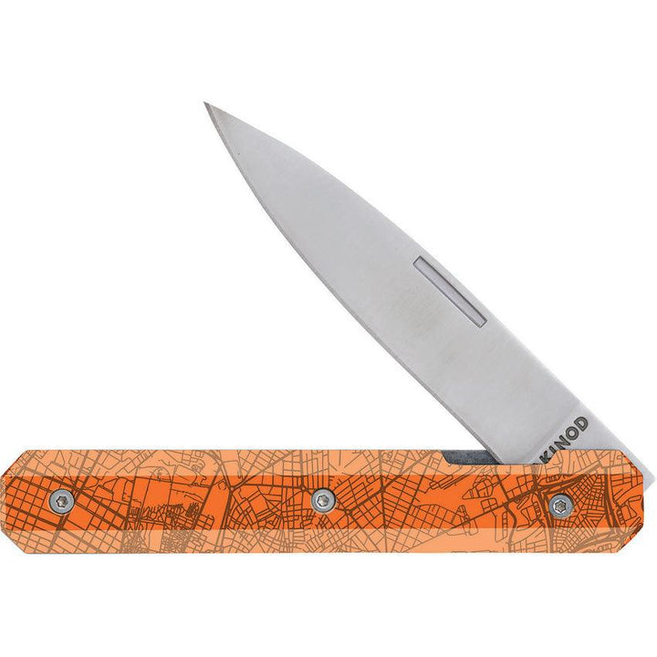 Akinod 18h07 Paring Linerlock Orange 3Cr13 - Knives.mx