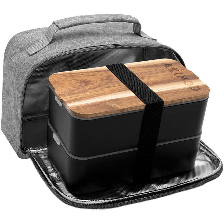 Akinod Bento Lunch Bag Gray - Knives.mx