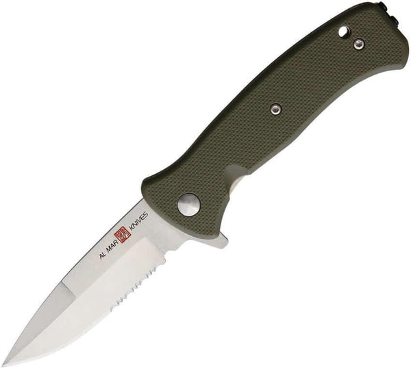 Al Mar Mini SERE 2020 Linerlock A/O Serrated - Knives.mx