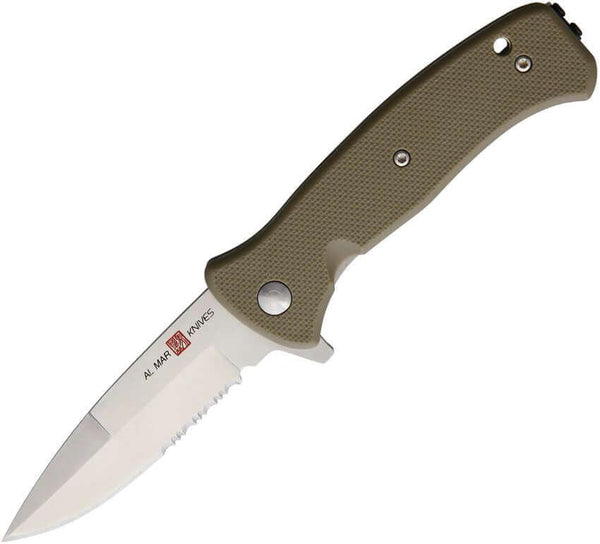 Al Mar Mini SERE 2020 Linerlock A/O Serrated - Knives.mx