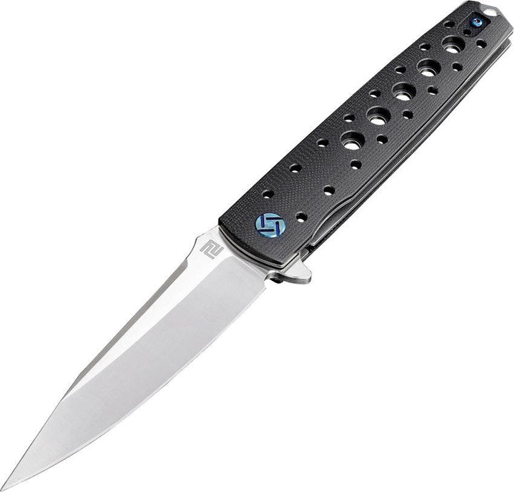 Artisan Cutlery Virginia Linerlock Black G10 Satin S35VN - Knives.mx