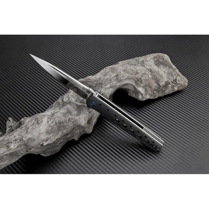 Artisan Cutlery Virginia Linerlock Black G10 Satin S35VN - Knives.mx