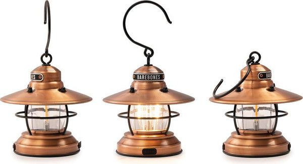 Barebones Living Edison Mini Lantern Copper 3pk - Knives.mx