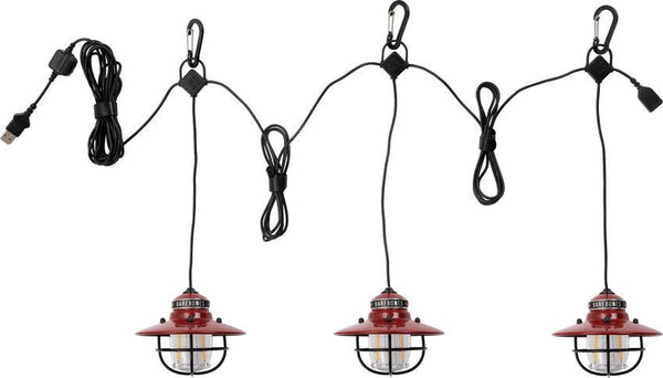 Barebones Living Edison String Lights Red - Knives.mx