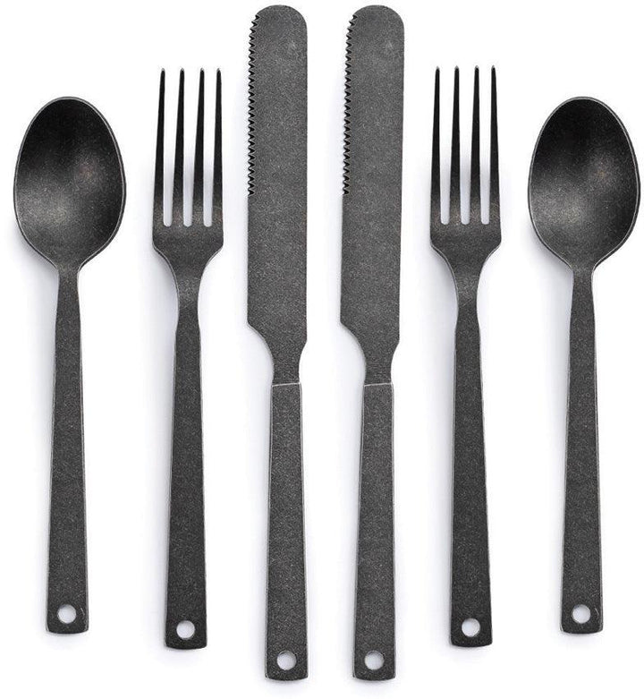 Barebones Living Flatware Set Matte - Knives.mx