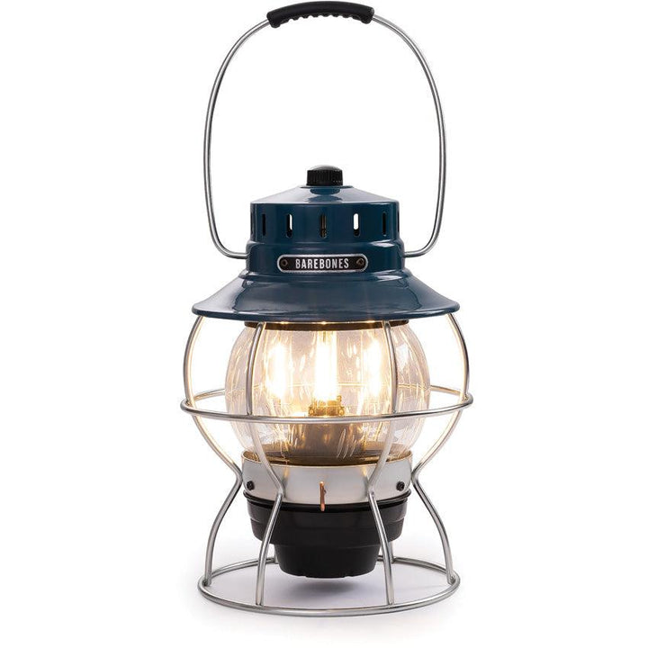 Barebones Living Railroad Lantern Ocean Blue - Knives.mx