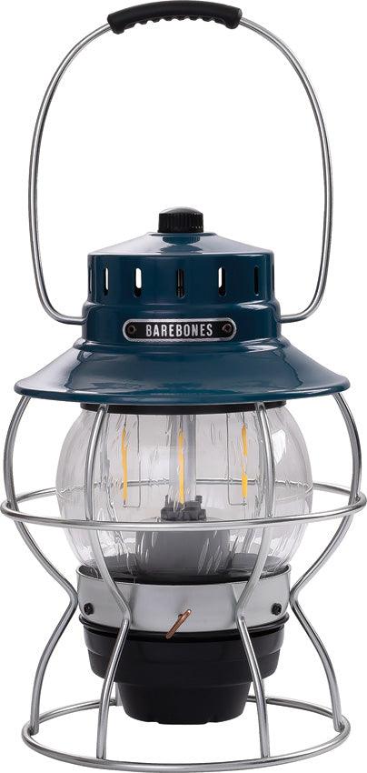 Barebones Living Railroad Lantern Ocean Blue - Knives.mx