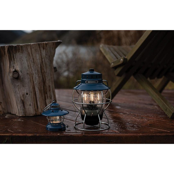 Barebones Living Railroad Lantern Ocean Blue - Knives.mx
