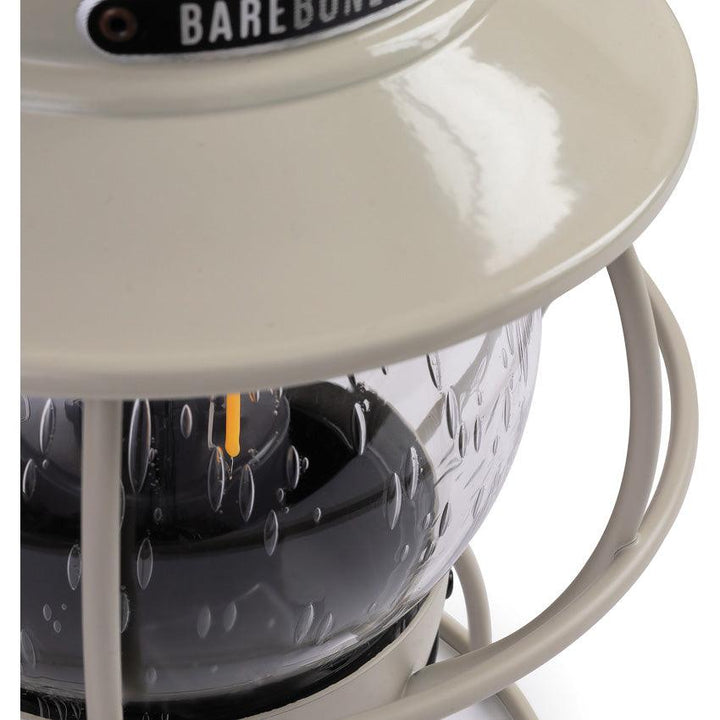 Barebones Living Railroad Lantern Vintage White - Knives.mx