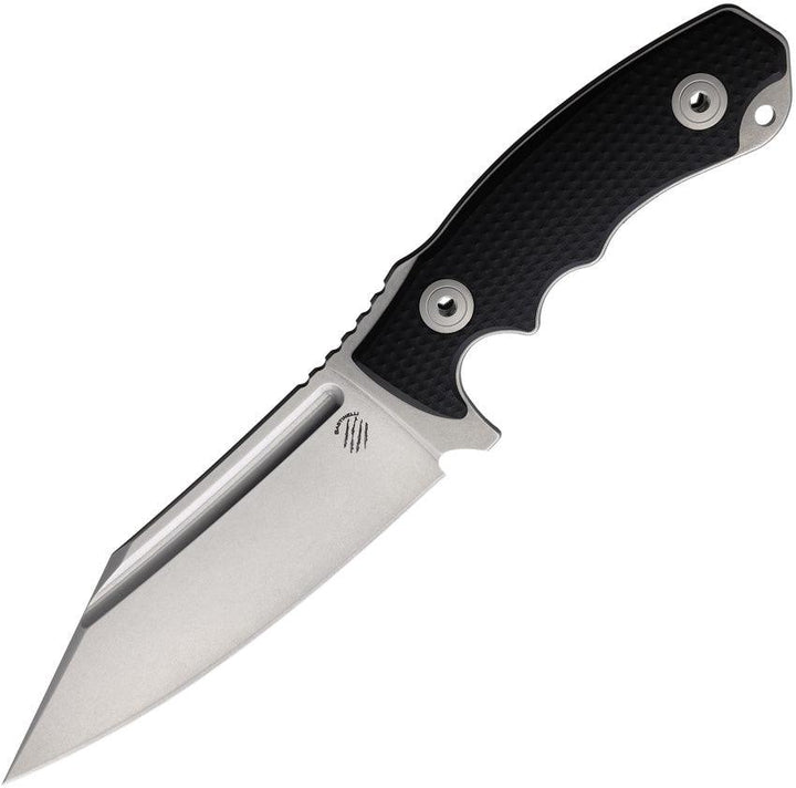 Bastinelli Creations Assaucalypse Compact Black Textured G10 Stonewash Bohler M390 - Knives.mx