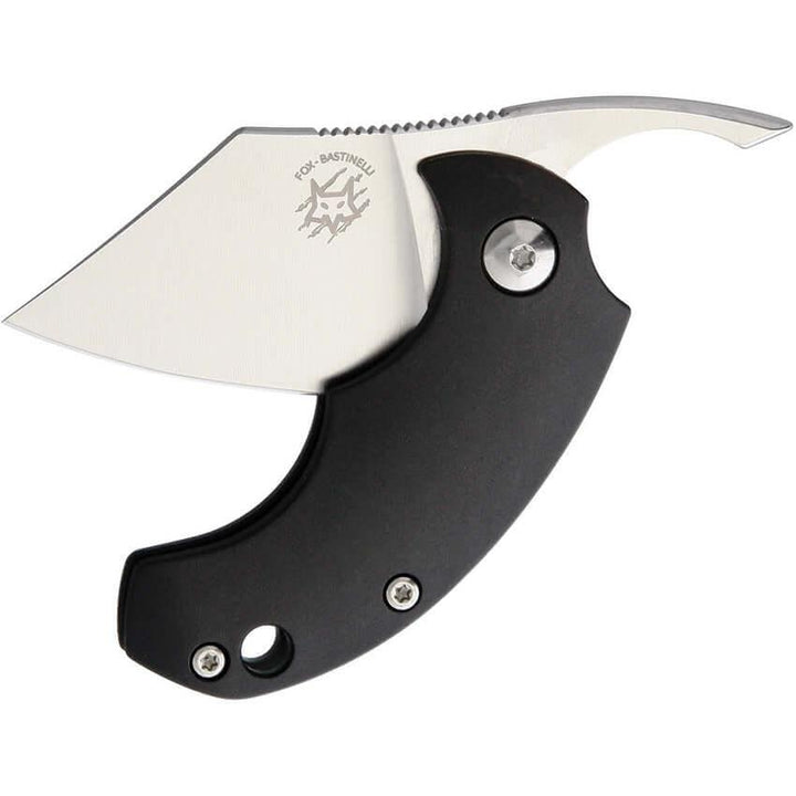 Bastinelli Creations BB Drago Folder FRN Black FRN Bohler N690 - Knives.mx