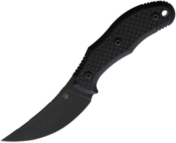 Bastinelli Creations Chopper Fixed Blade Black Oxide Bohler N690 - Knives.mx