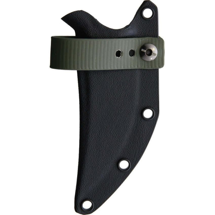 Bastinelli Creations Chopper Fixed Blade Black Oxide Bohler N690 - Knives.mx