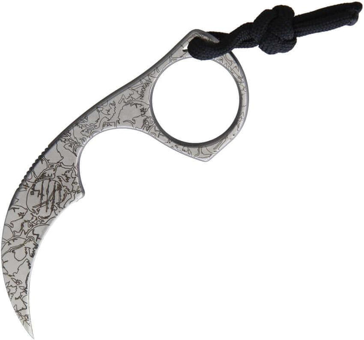 Bastinelli Creations Diagnostic Karambit Skull Bohler N690 - Knives.mx