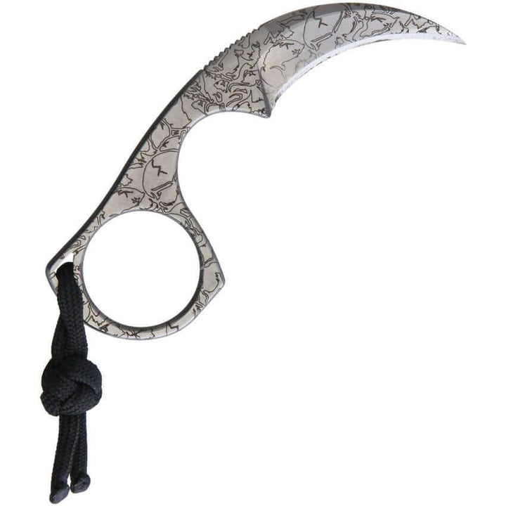 Bastinelli Creations Diagnostic Karambit Skull Bohler N690 - Knives.mx