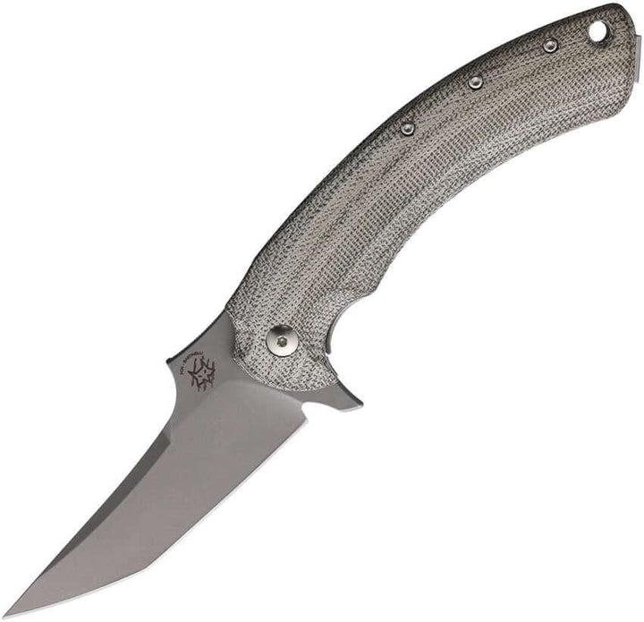 Bastinelli Creations Gecko Framelock Stonewash Bohler N690 - Knives.mx