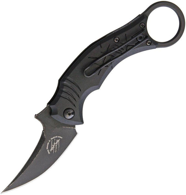 Bastinelli Creations Mako Folder Black D2 - Knives.mx