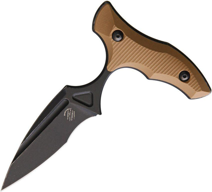 Bastinelli Creations MANAIA Push Dagger Coyote G10 SW Bohler N690 - Knives.mx