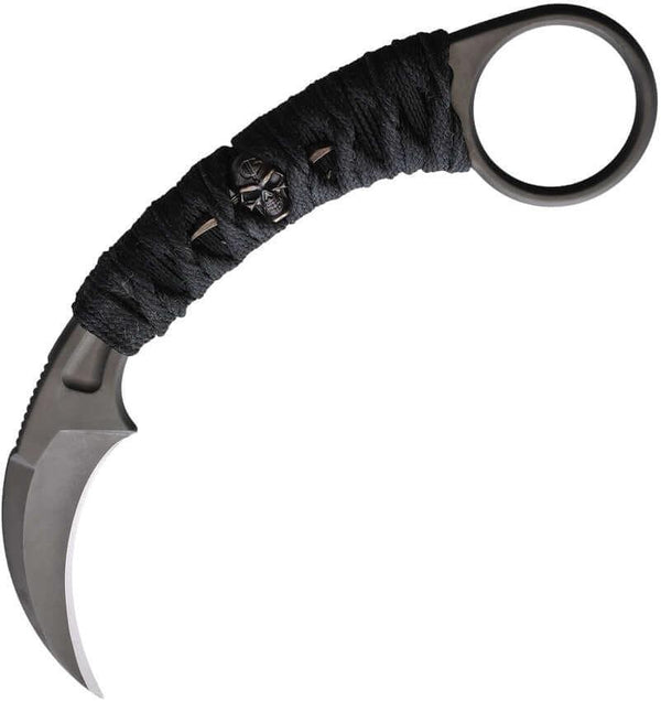 Bastinelli Creations PiKa Karambit PVD Menuki Black PVD Bohler N690 - Knives.mx