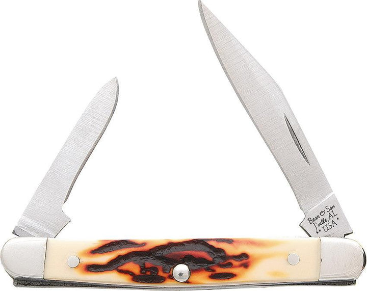 Bear & Son Pen Knife Delrin Stag 440 - Knives.mx