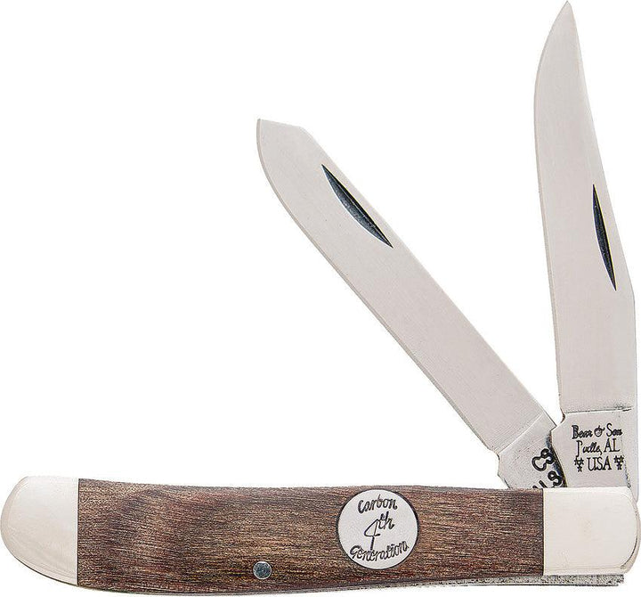 Bear & Son Small Trapper Walnut 1095HC - Knives.mx