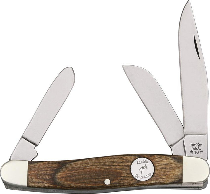 Bear & Son Stockman Heritage Walnut 1095 - Knives.mx
